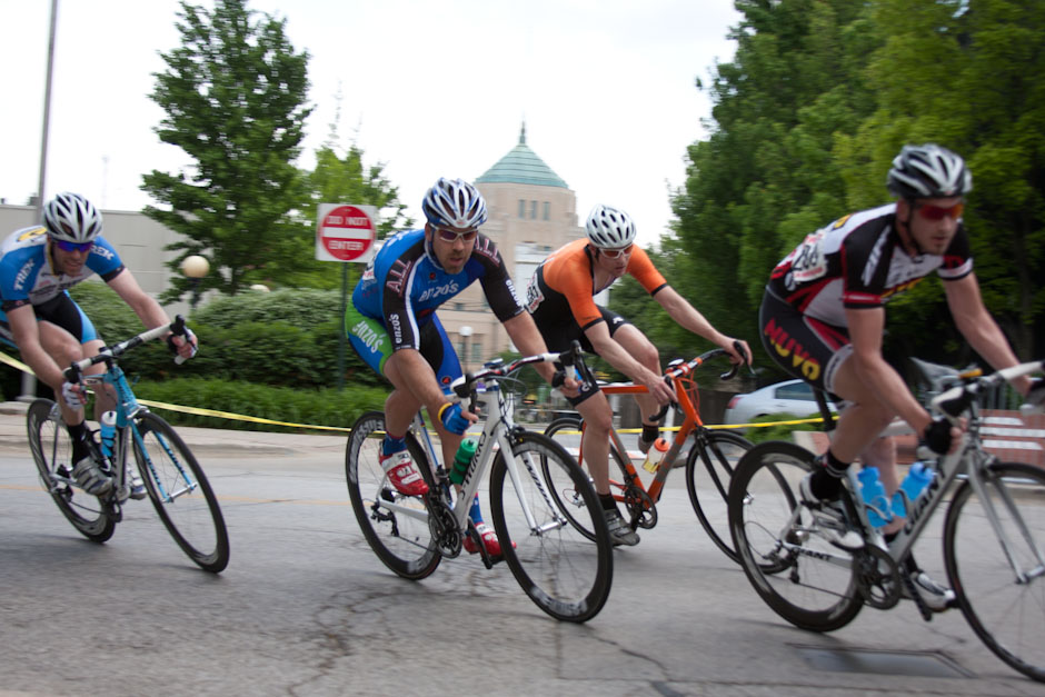 It must be summer because all of the outdoor events are happening all around the state.  I just happened to stumble upon this small bicycle race in Central IL one afternoon.  I almost just kept driving but I decided to stop and snap a few photos.  I ended up getting some really great photos although I was surprised there were not many spectators that day. 
